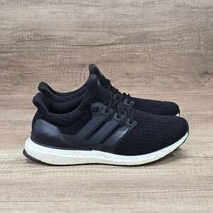 Adidas UltraBoost 4.0 Men's Size 8 Black White Running Shoes (FY9318)